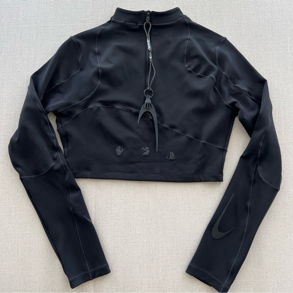 NIKE x OFF-WHITE™ • Long Sleeve Half Zip Top - Picture 7 of 11